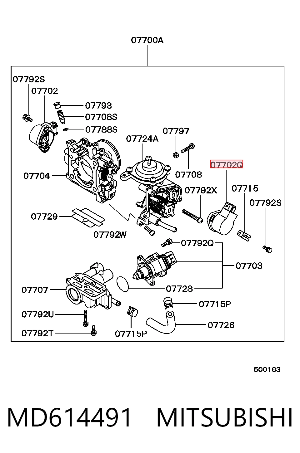 Потенціометр Chrysler MD614491 ціна, від 30.85 USD
