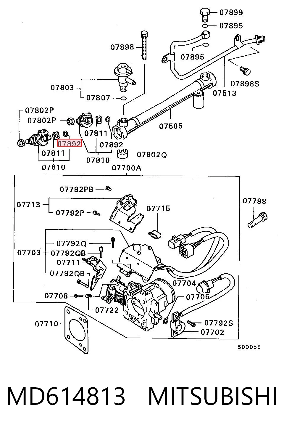 Кільце інжектора на Mitsubishi Outlander II XL CWW