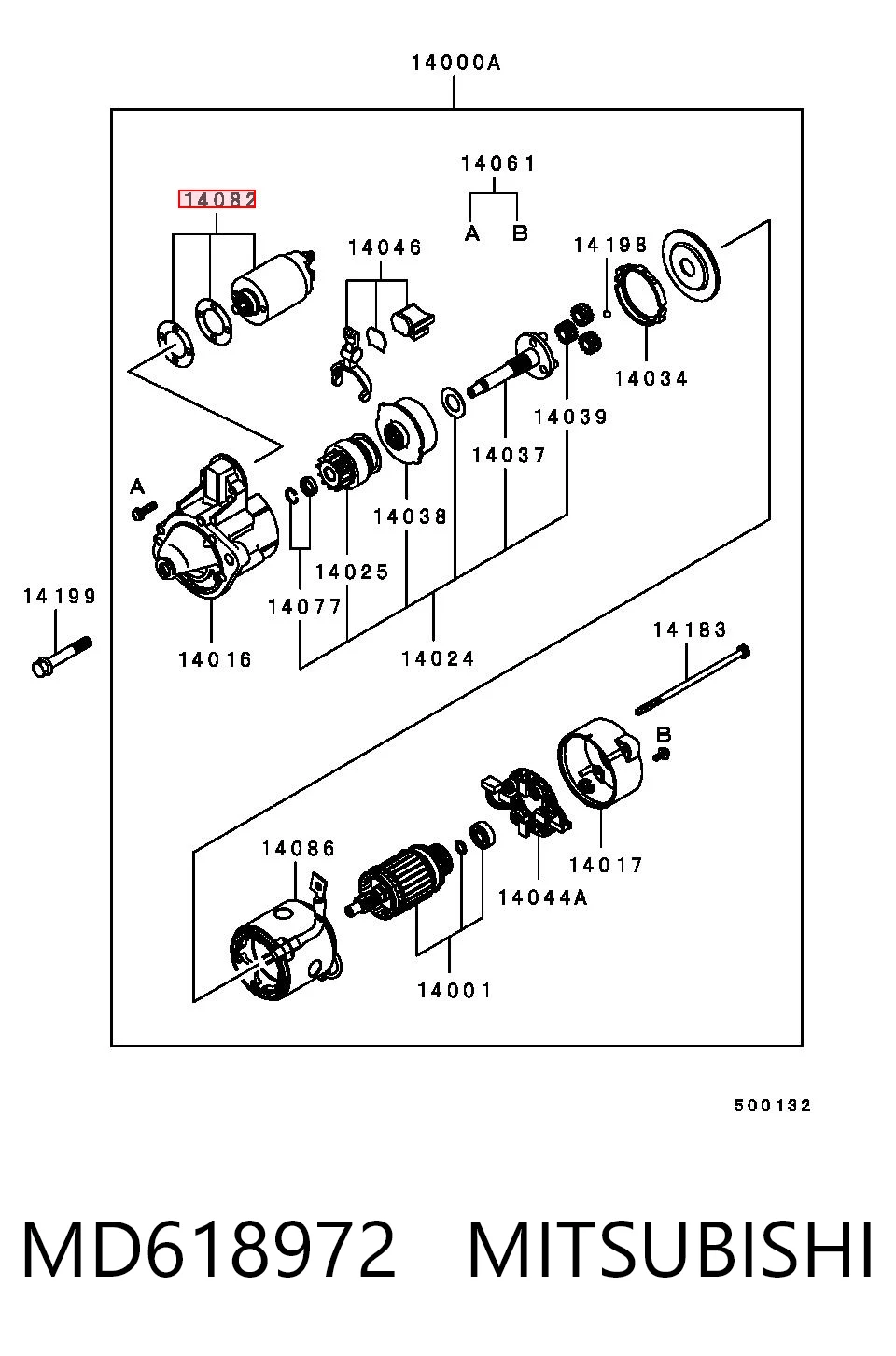 Контактор Mitsubishi Pajero SPORT I позашляховик (K90) (1996 - 2009) ціна, від 28.42 USD