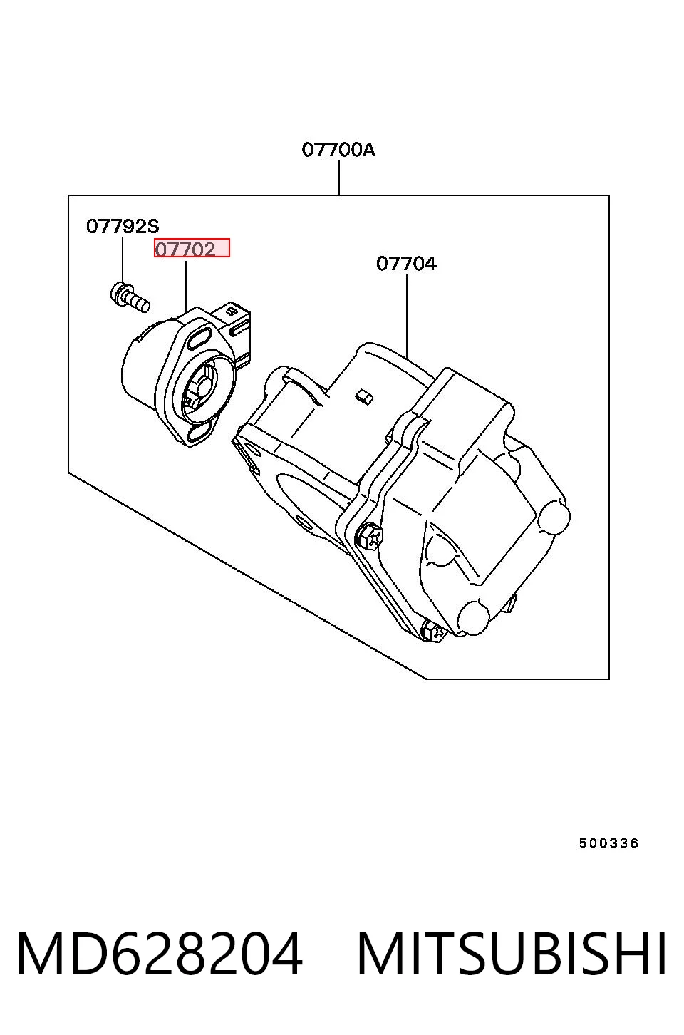 Купити Потенціометр Mitsubishi Pajero PININ H60, H70