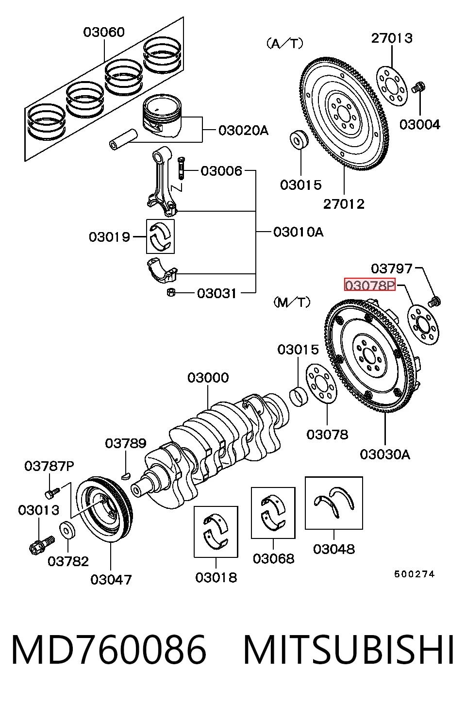 MD756768 Chery 