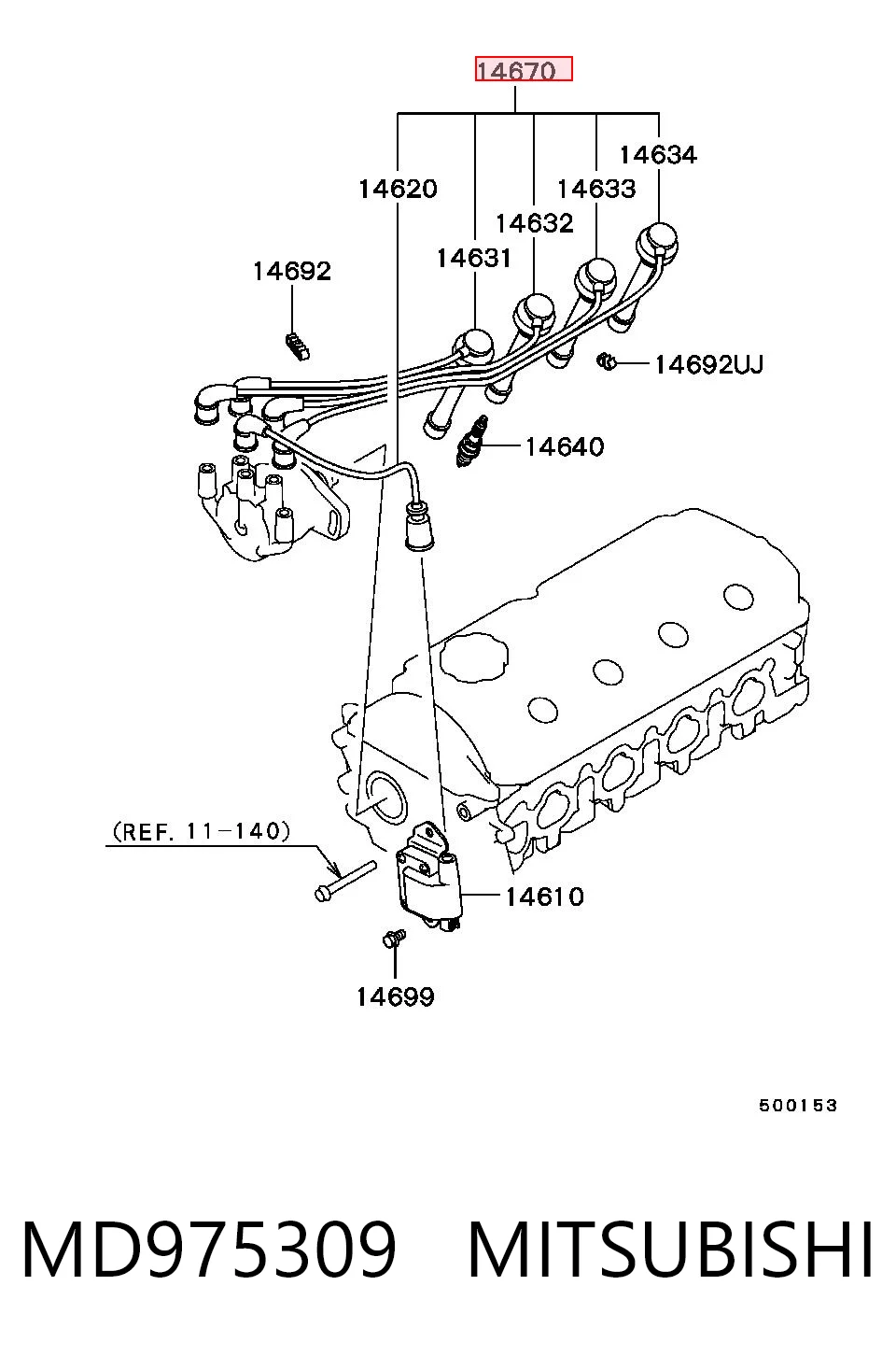 Дроти запалювання NGK RCME106A ціна, від 34.92 USD