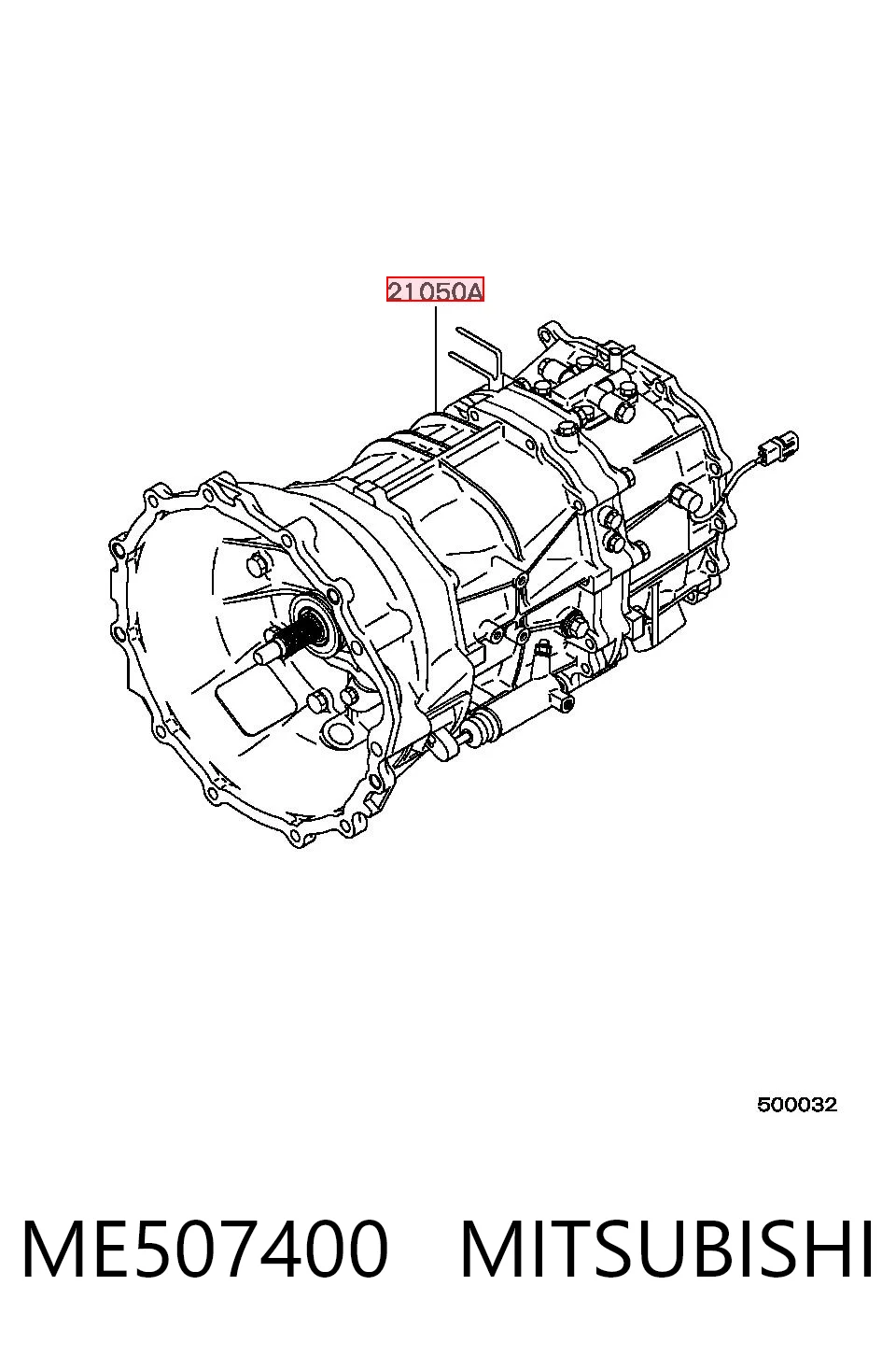 КПП в зборі Mitsubishi L 200 III