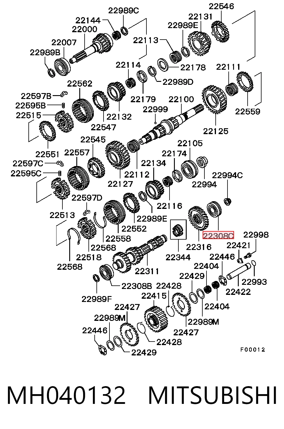 Підшипник задньої ступиці 6328LLUNR2AS SNR