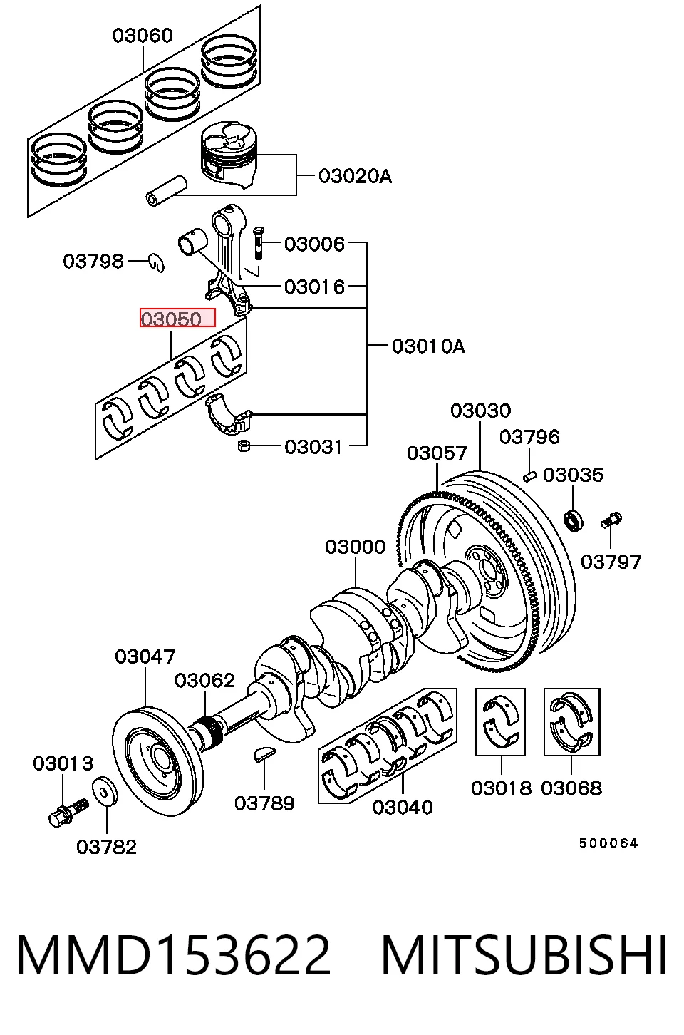 Вкладиші шатунні 714194 Glyco