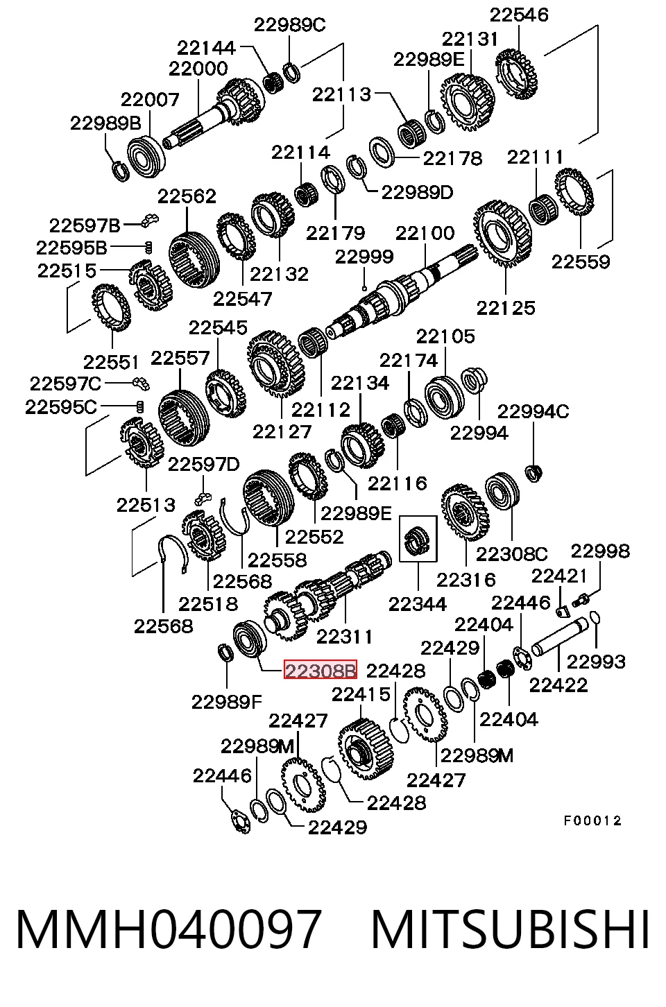 6328NRC3 Nachi Підшипник КПП