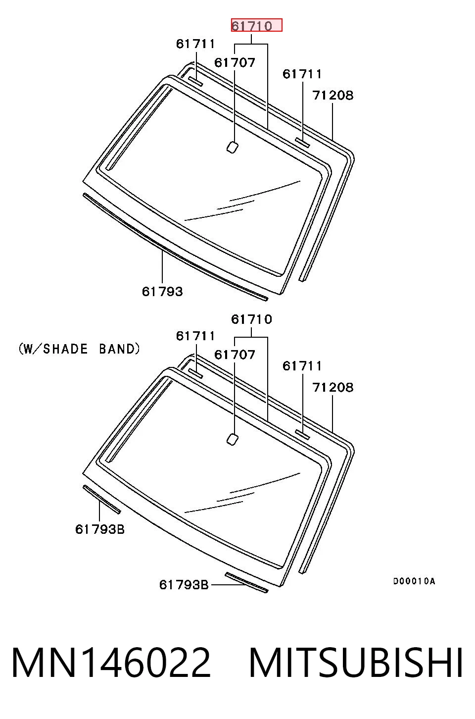 ST403622 Nordglass Автомобільне скло