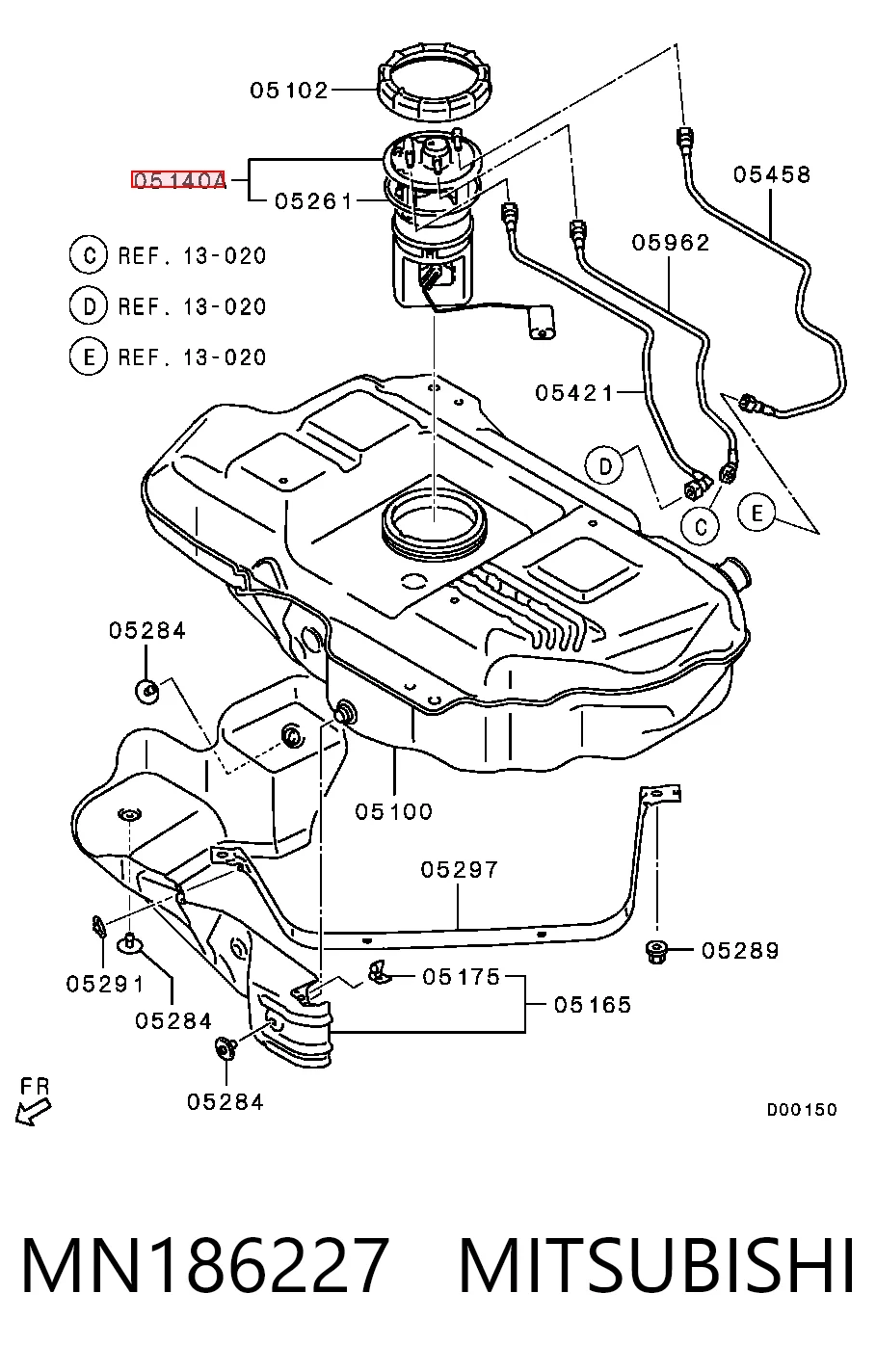 313011313244 Magneti Marelli Електробензонасос