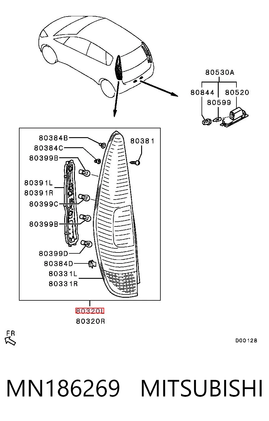 Лівий стоп ZMB191002L Signeda