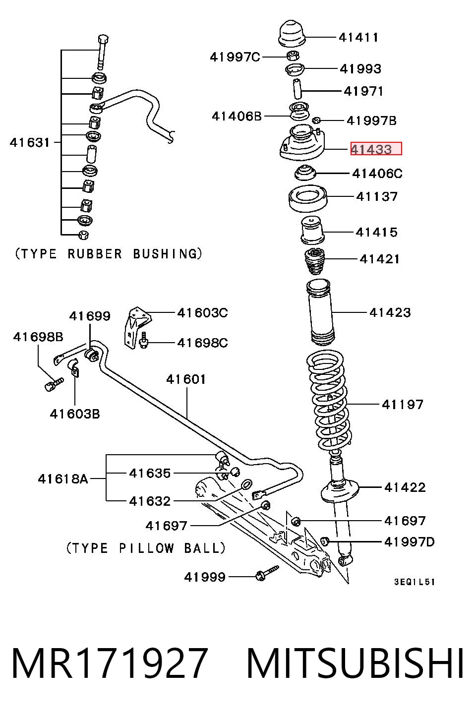 NMS3292 NIPPON MOTORS Опора амортизатора