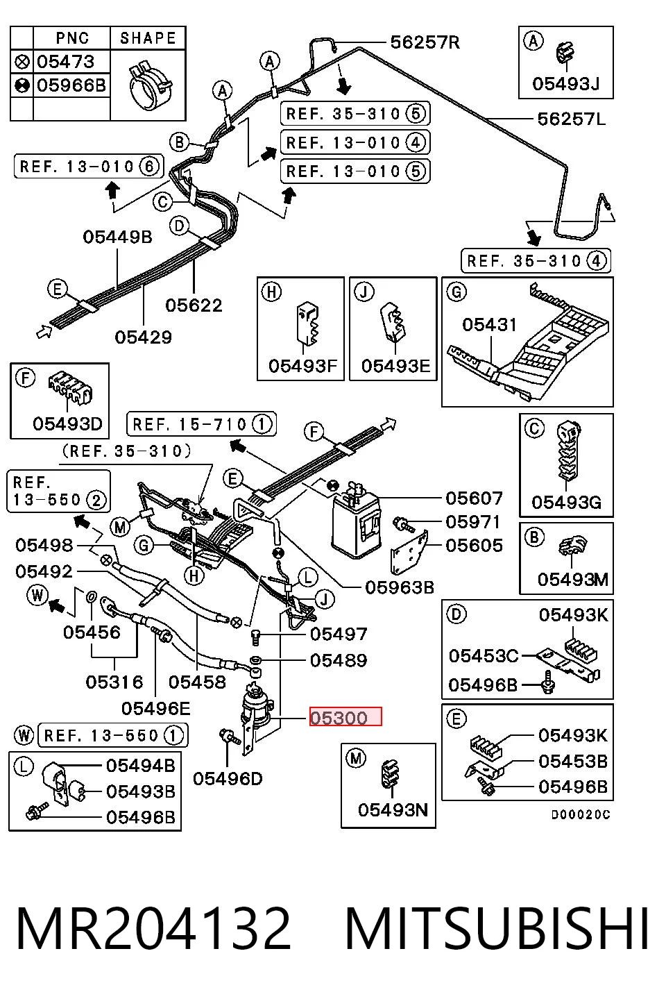 Фільтр паливний Interparts IPF105