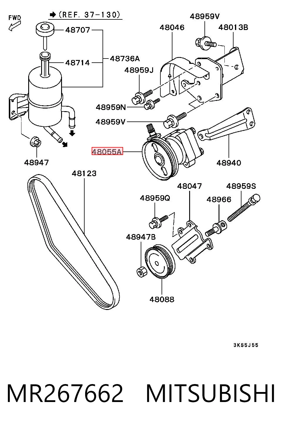 SP81133 ERA Насос гідропідсилювача