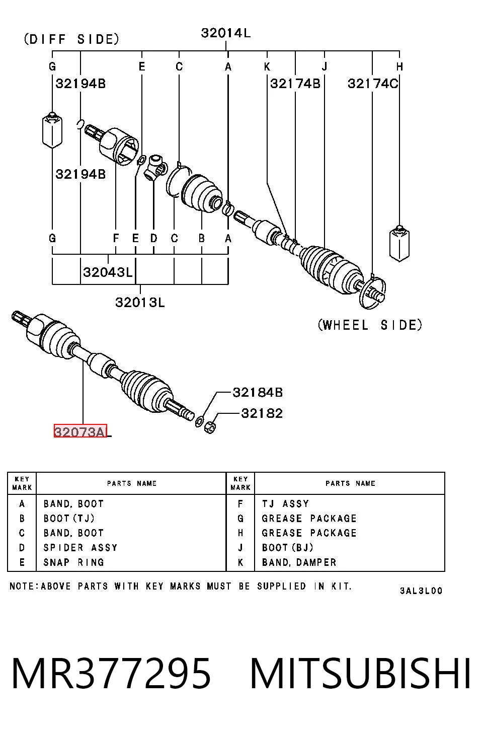 Купити 0021718 GKN-Spidan Шарнір приводу зовнішній