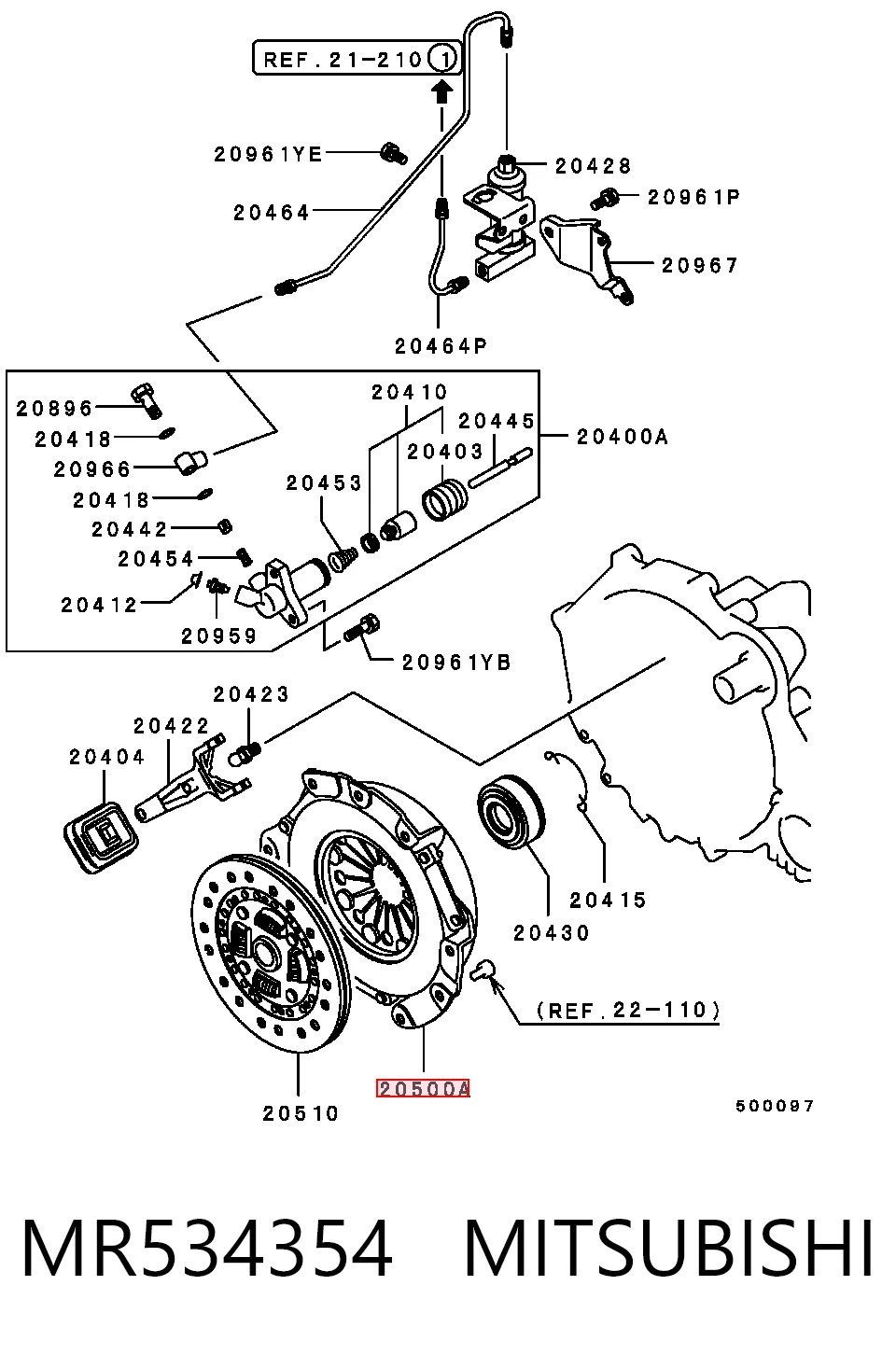 Пелюстковий кошик зчеплення Mitsubishi Lancer IX універсал (CSW) (2003 - 2008) ціна, від 36.30 USD