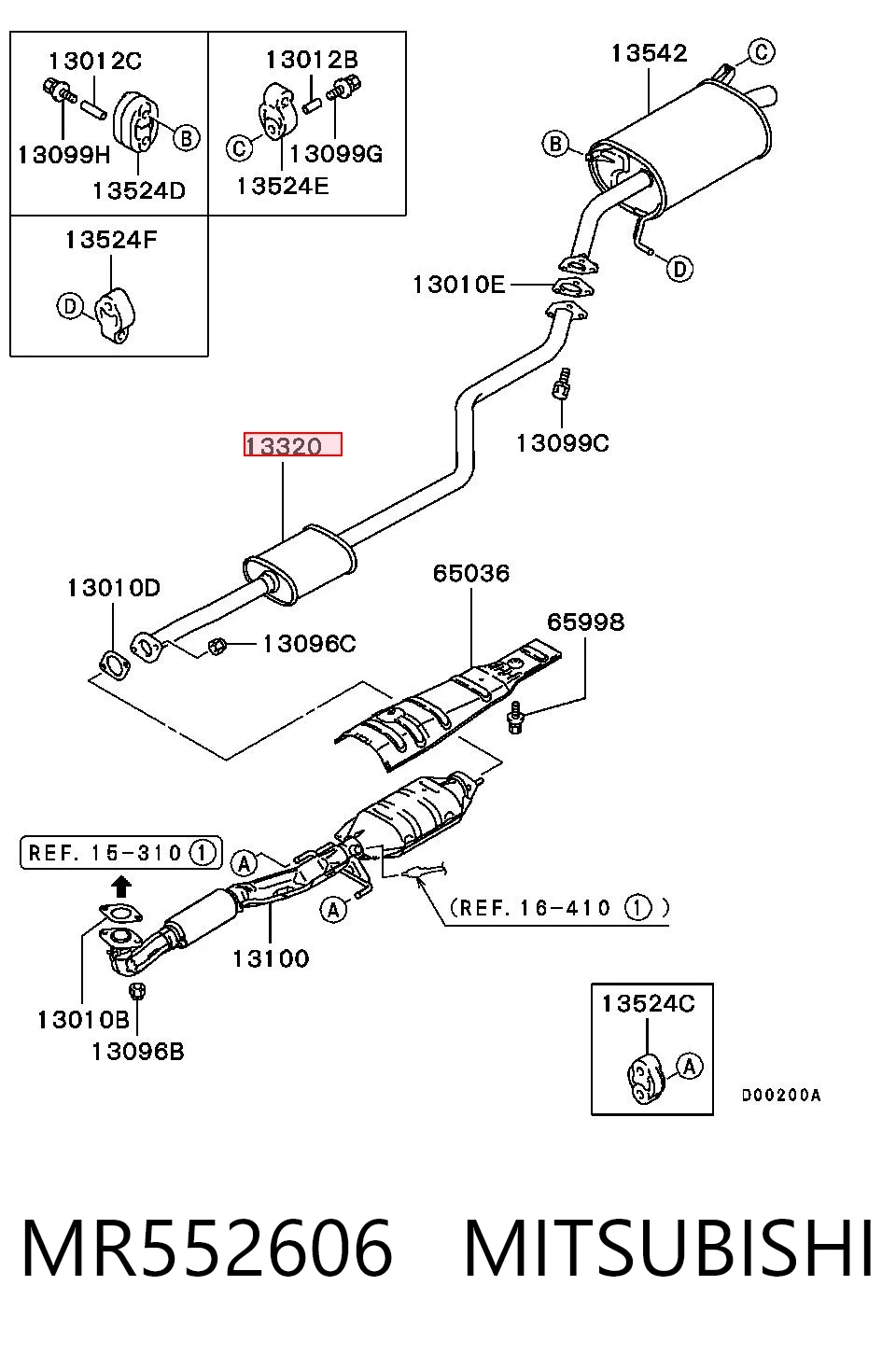 Глушник, центральна частина ED1405 Edex