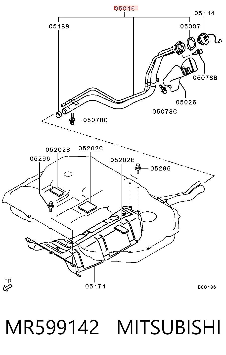 TAM9204 Topsauto Шланг заливної горловини, паливного бака