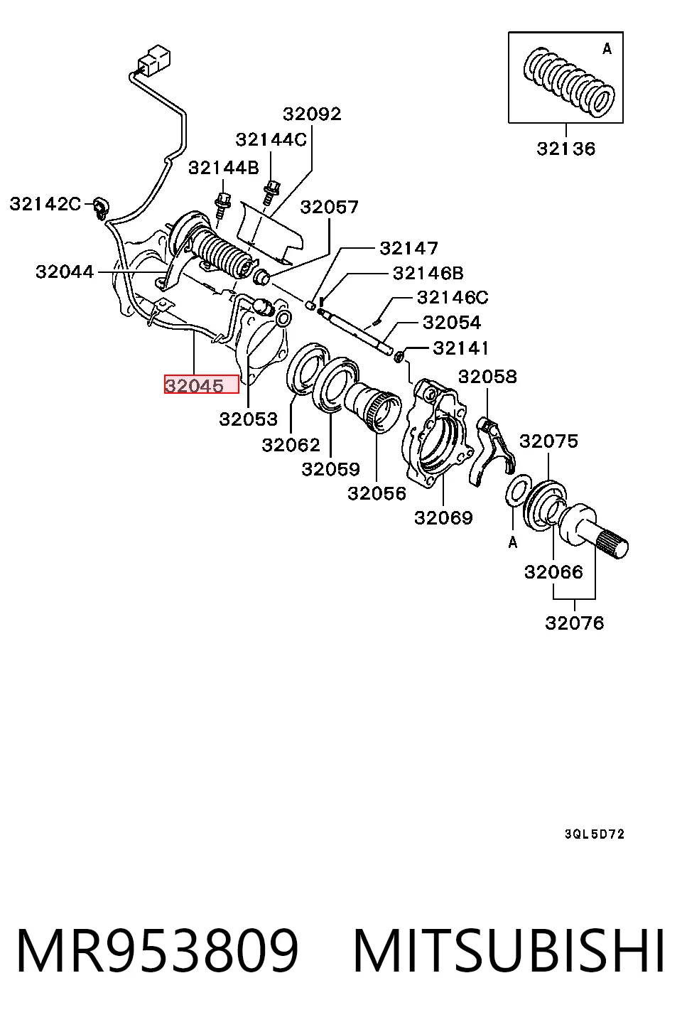 Датчик увімкнення переднього моста AND 3S919005 ціна, від 16.75 USD