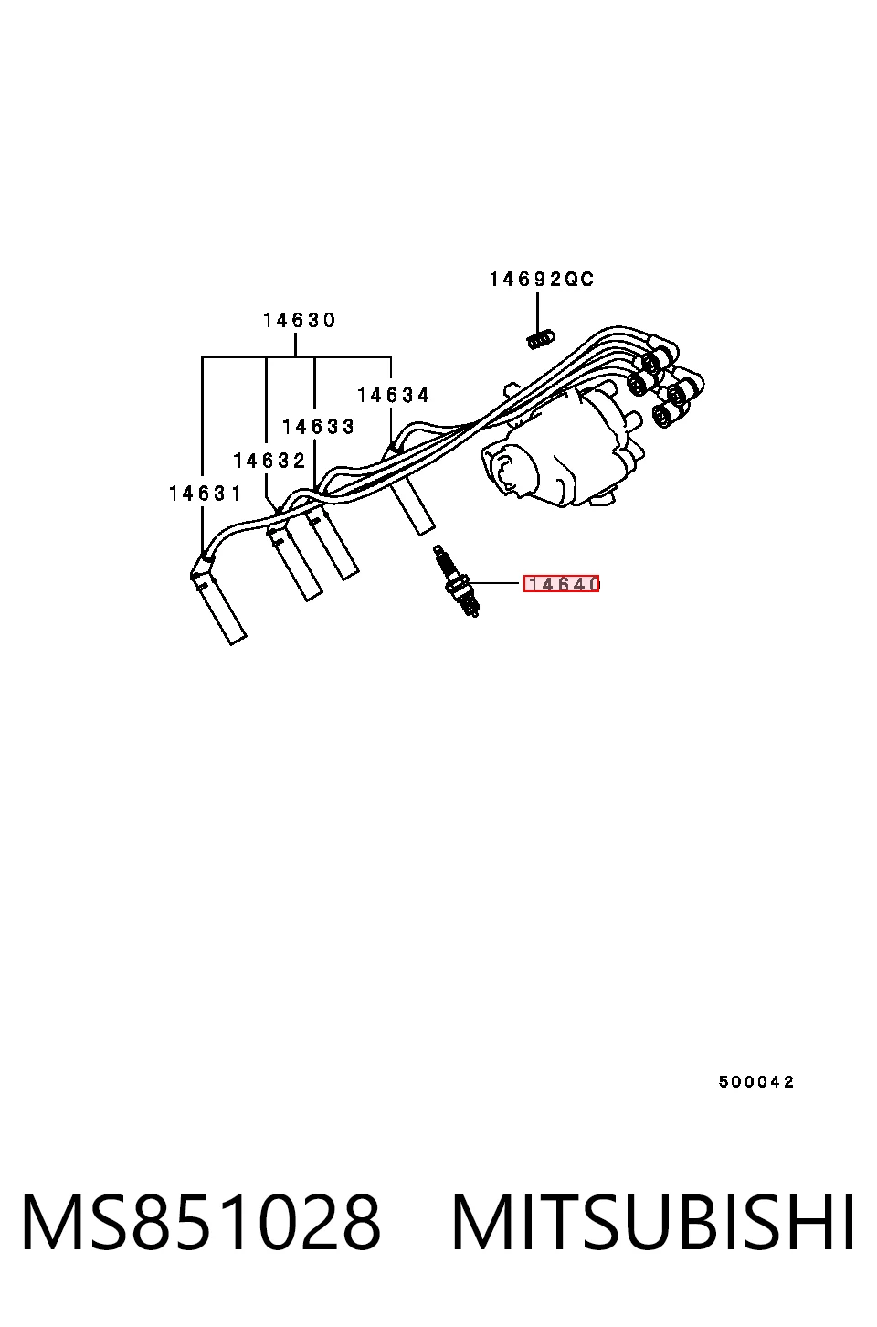 Купити SNA70048 Magneti Marelli Свічка запалювання