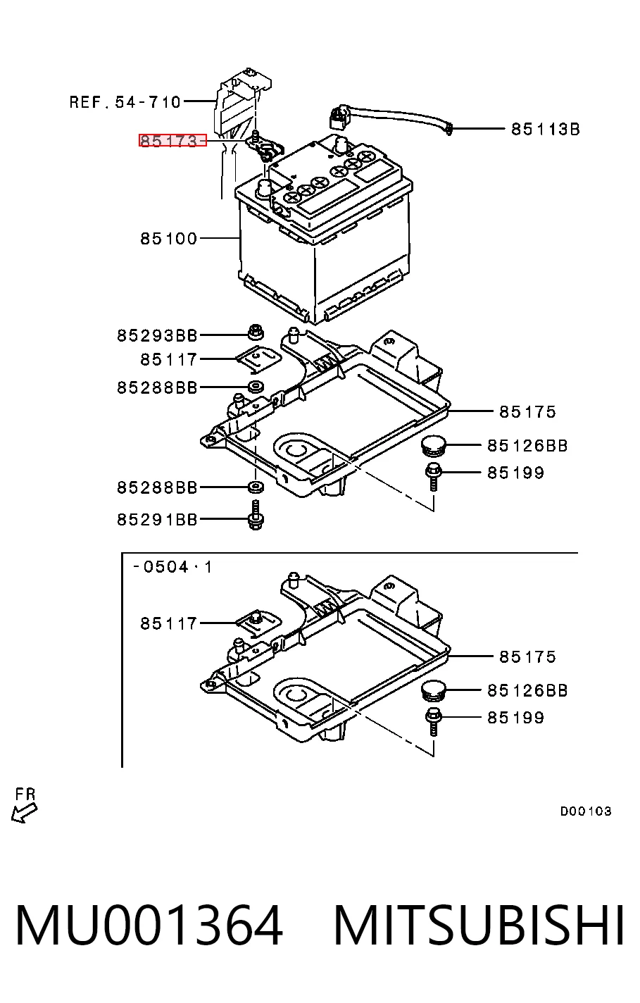 MU001364 Chrysler 