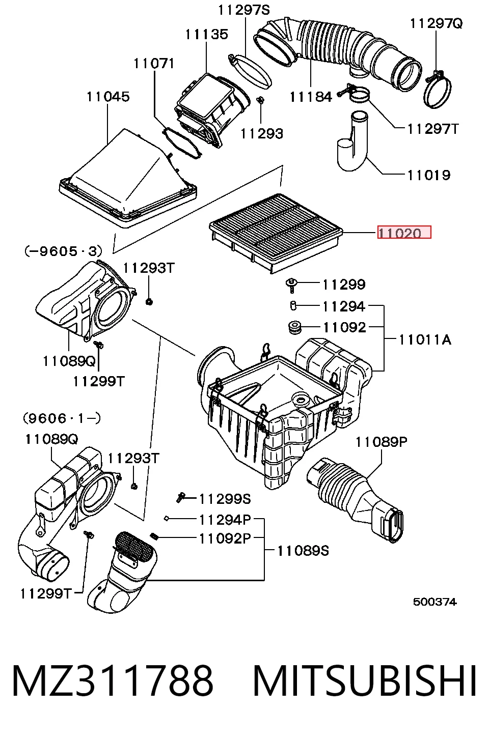 MZ311788 Mitsubishi