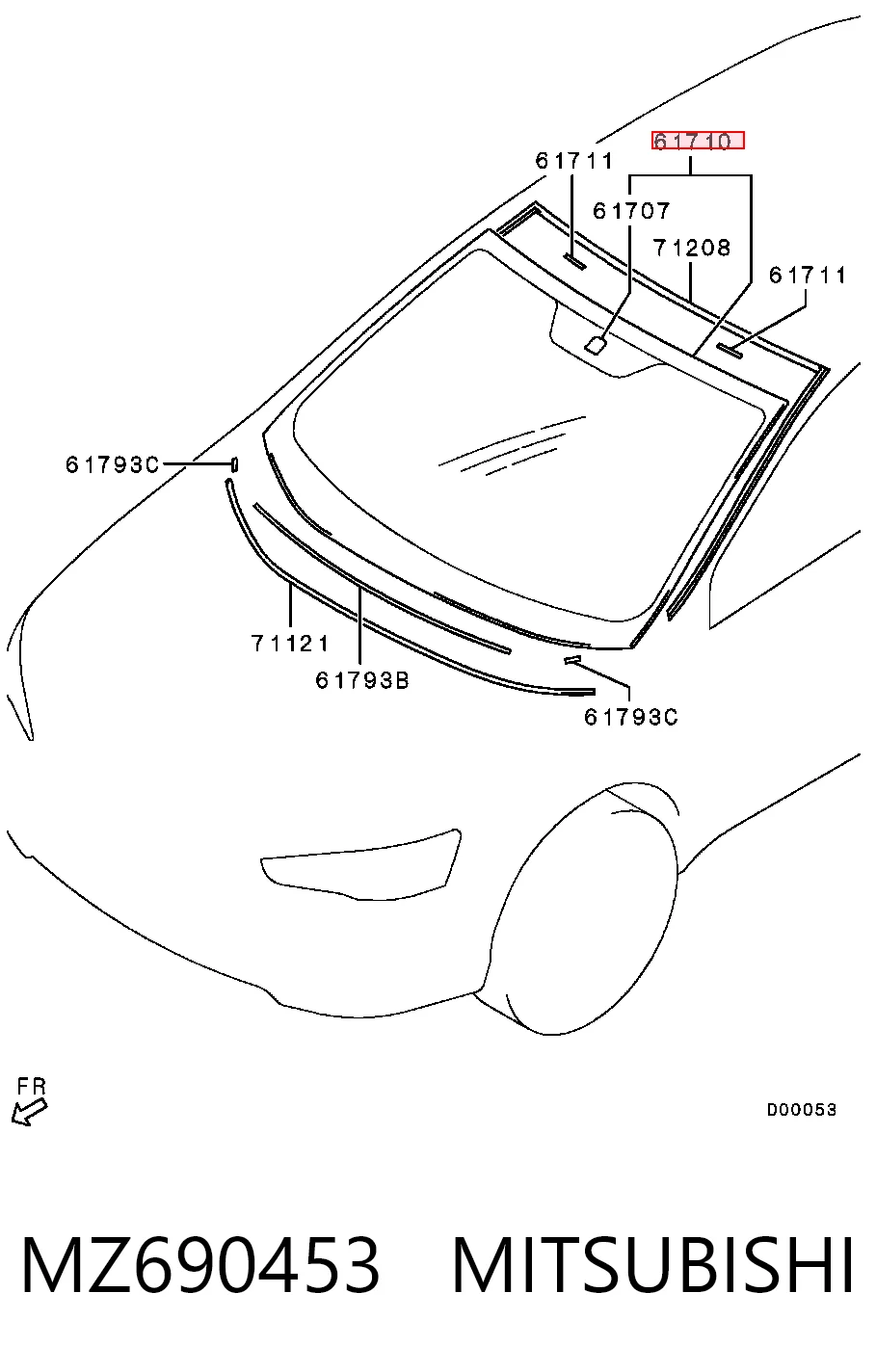 5684AGN Nordglass Автомобільне скло