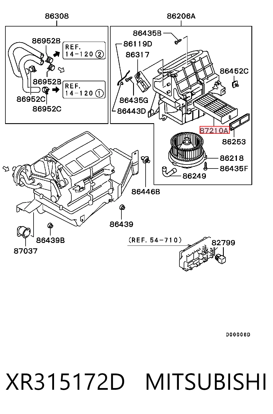  Фільтр салону Mitsubishi Pajero 