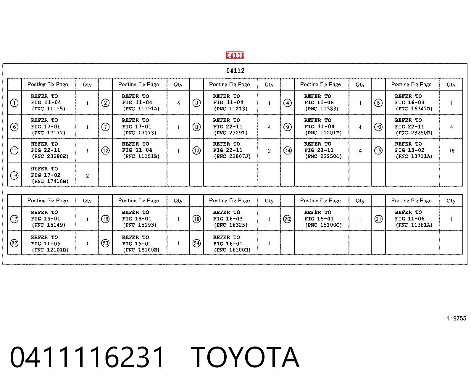 Комплект прокладок двигуна, повний Autowelt FS34030 ціна, від 79.19 USD