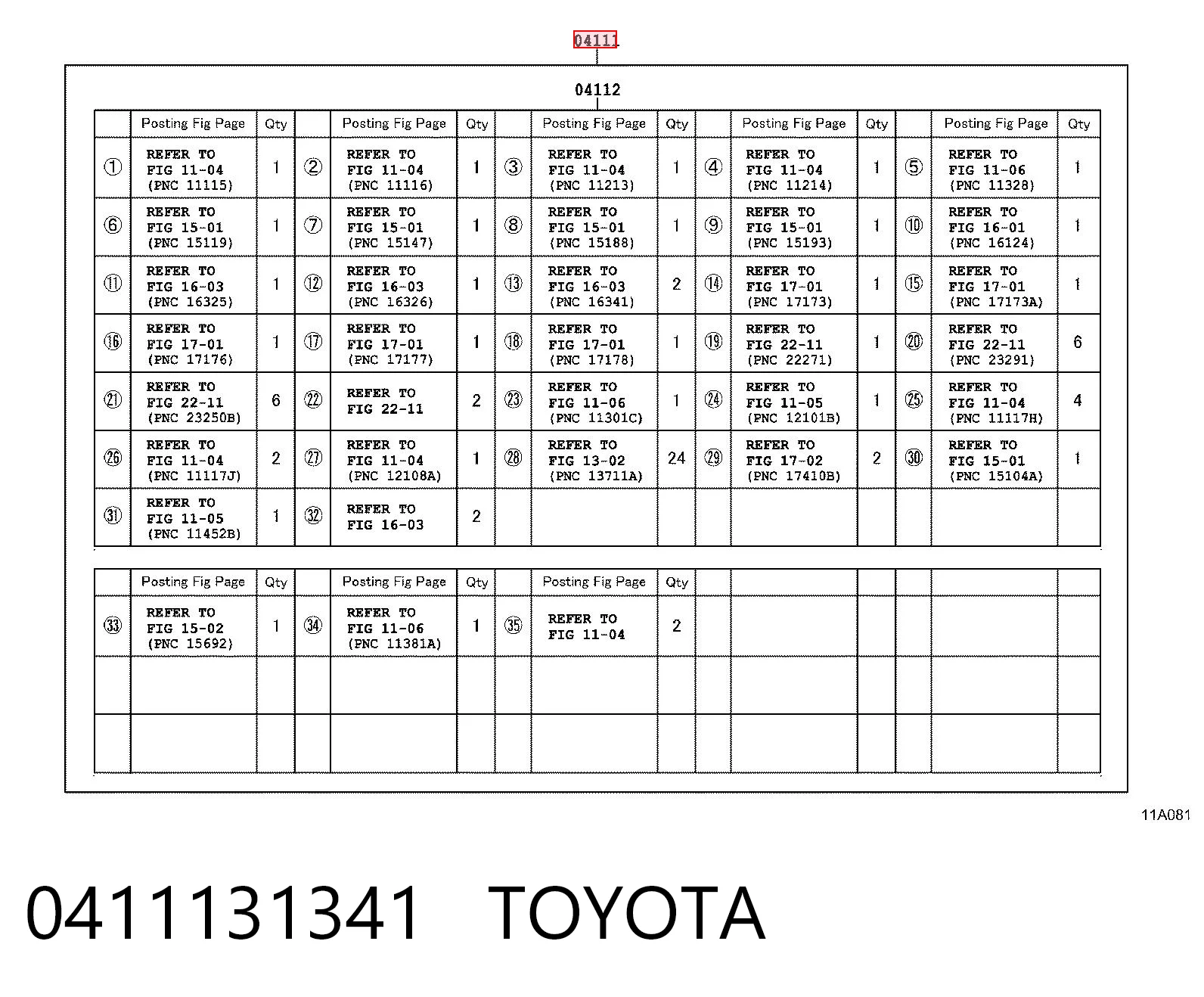 Купити TKTO1GRFE Takashi Комплект прокладок