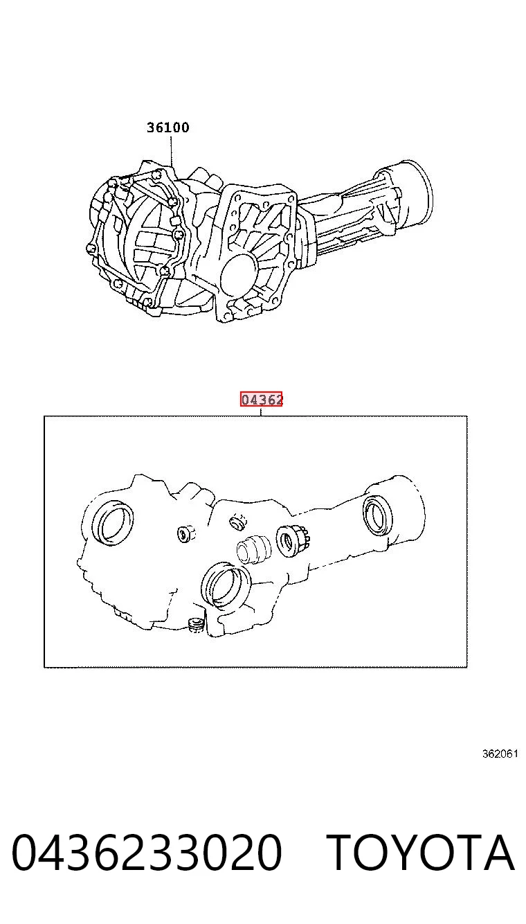 0436233020 Toyota
