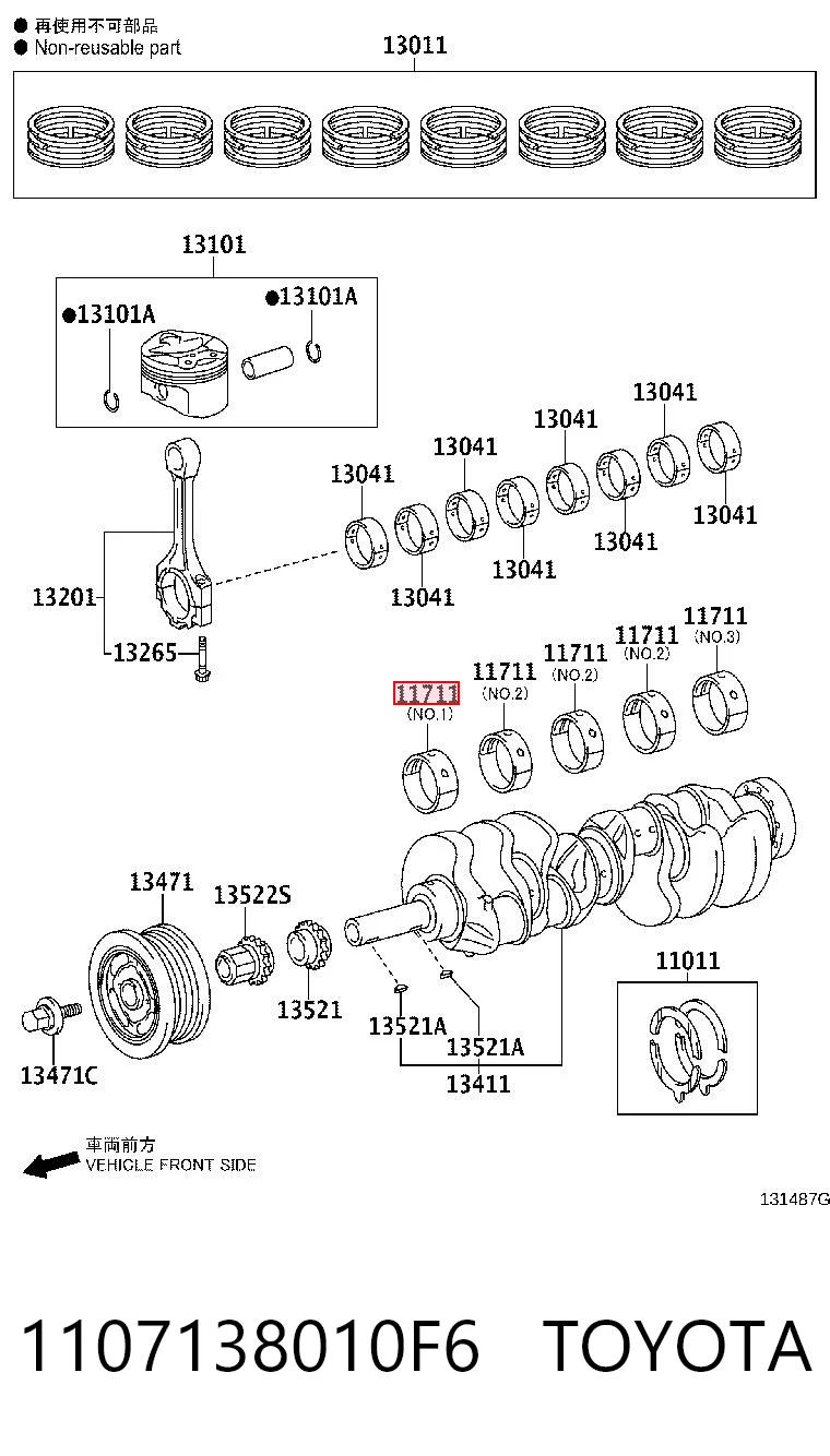 1107138010F6 Toyota 