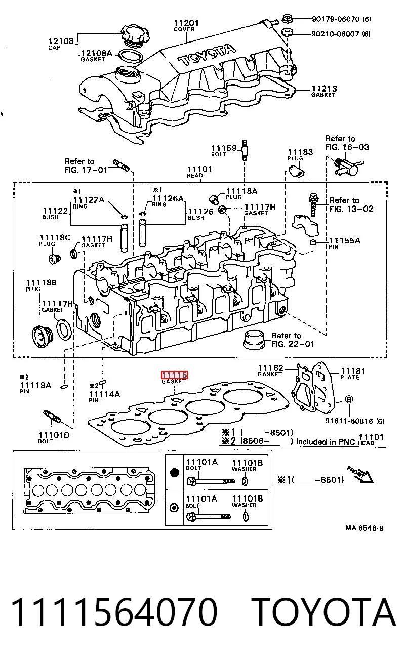 NMC1907 NIPPON MOTORS Прокладка під головку