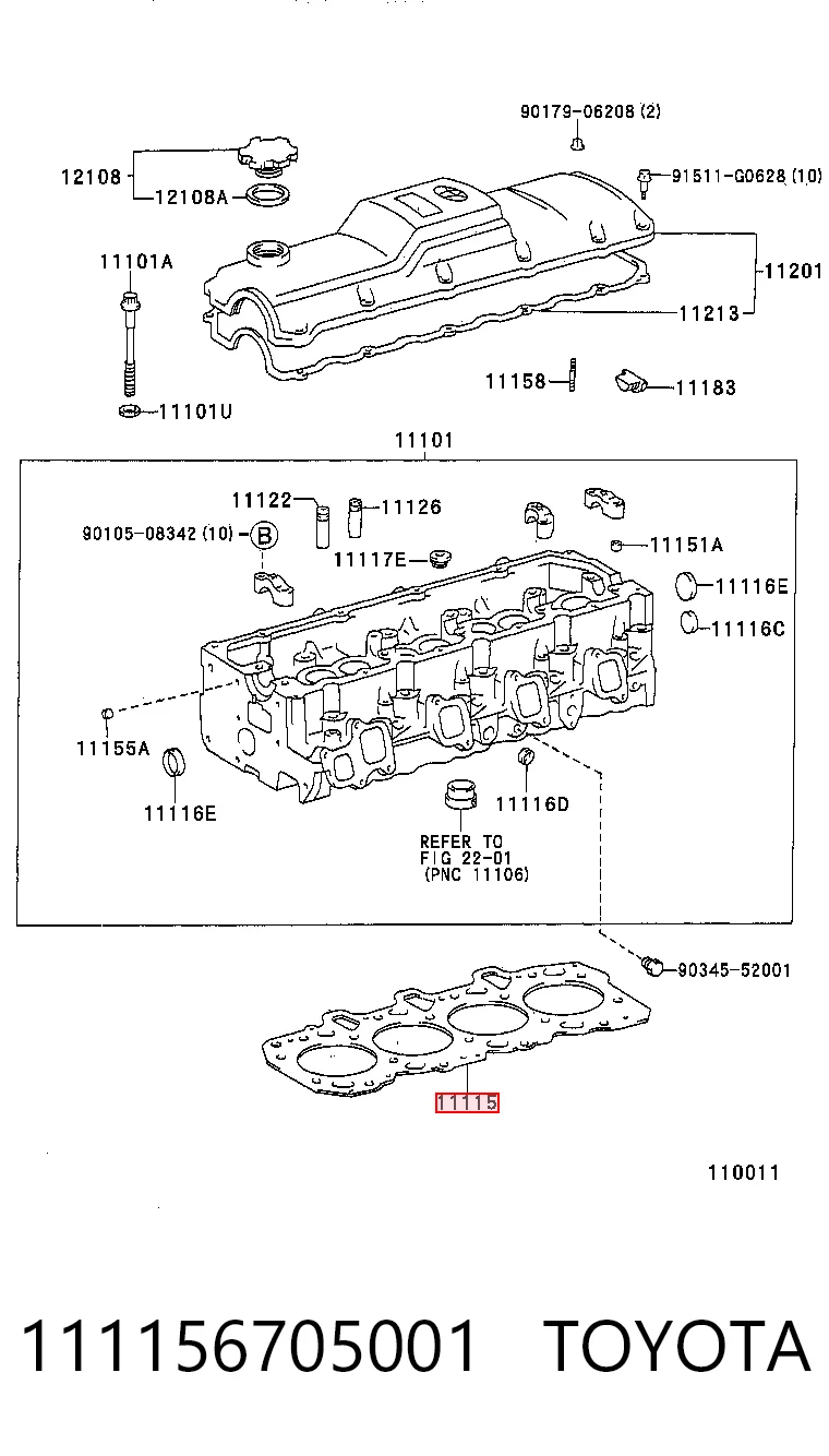 Купити HG968S NIPPON MOTORS Прокладка ГБЦ