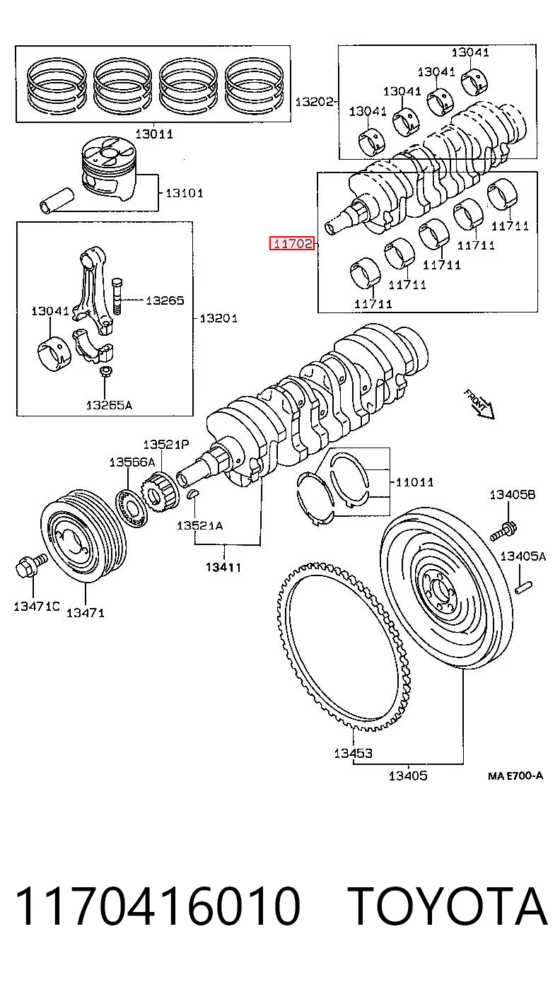 1170416010 Toyota