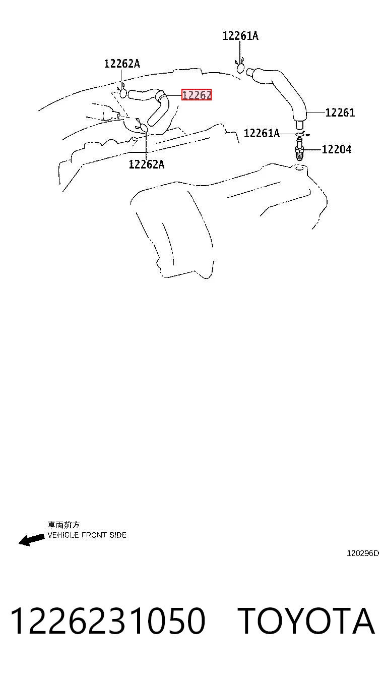 1226231050 Toyota 