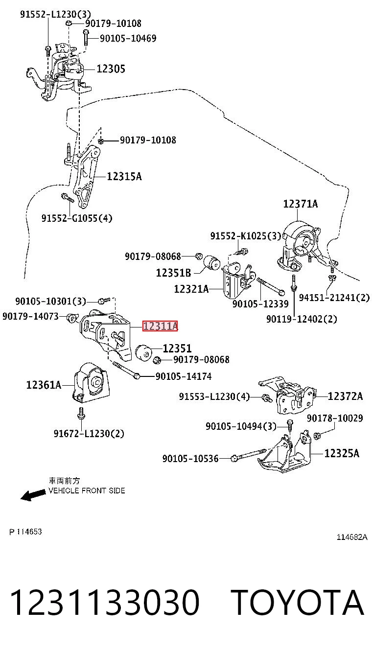 1231133030 Toyota