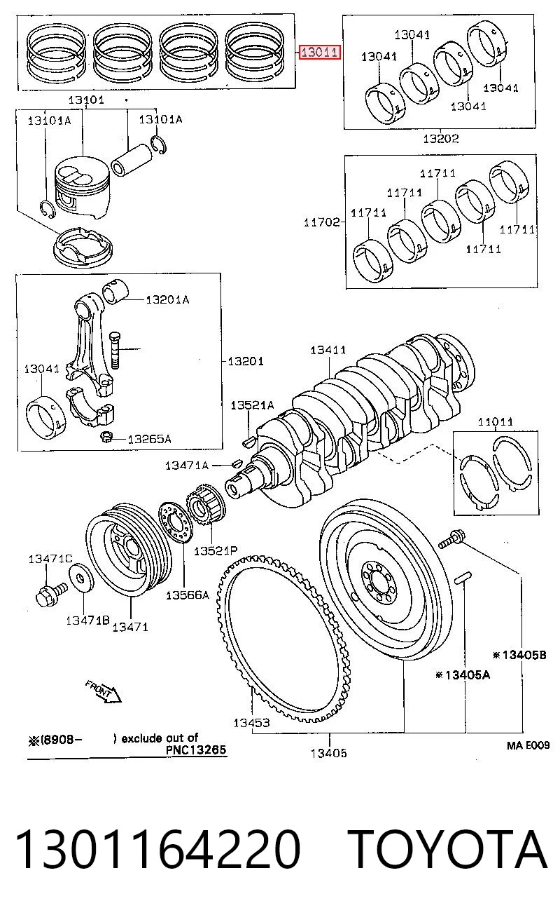 Поршні і шатуни Fiat/Alfa/Lancia TY8300FSTD ціна, від 33.21 USD