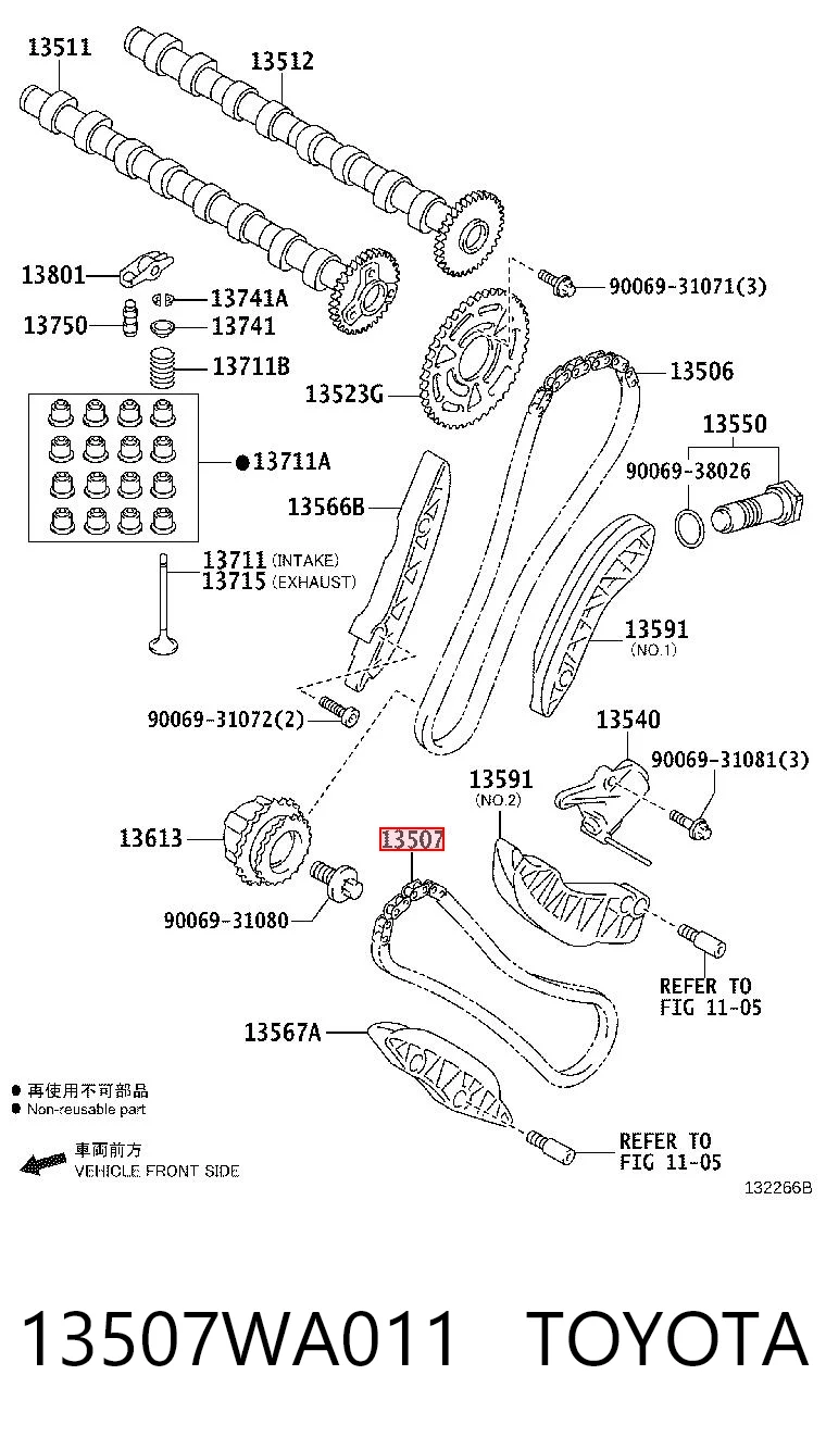 MCK0600 Magneti Marelli Ланцюг ГРМ, комплект