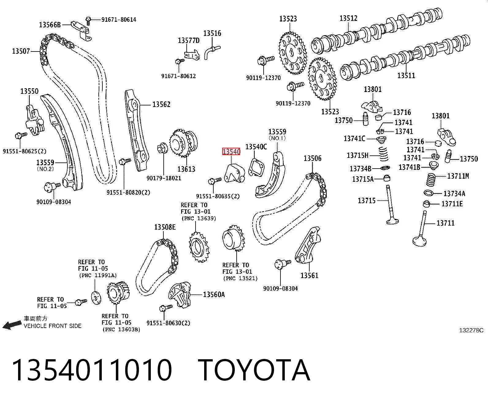 1354011010 Toyota 