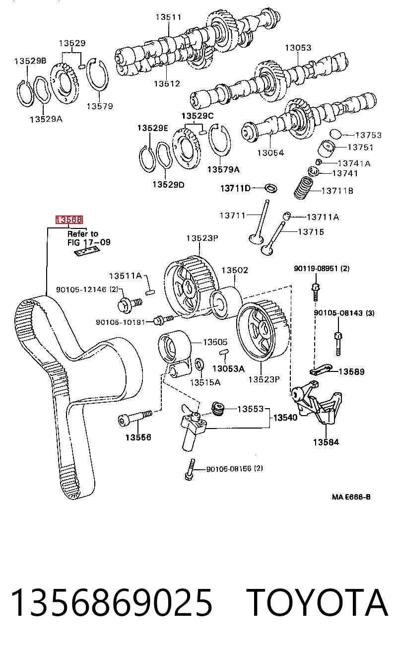 5636375 General Motors Ремінь двигуна