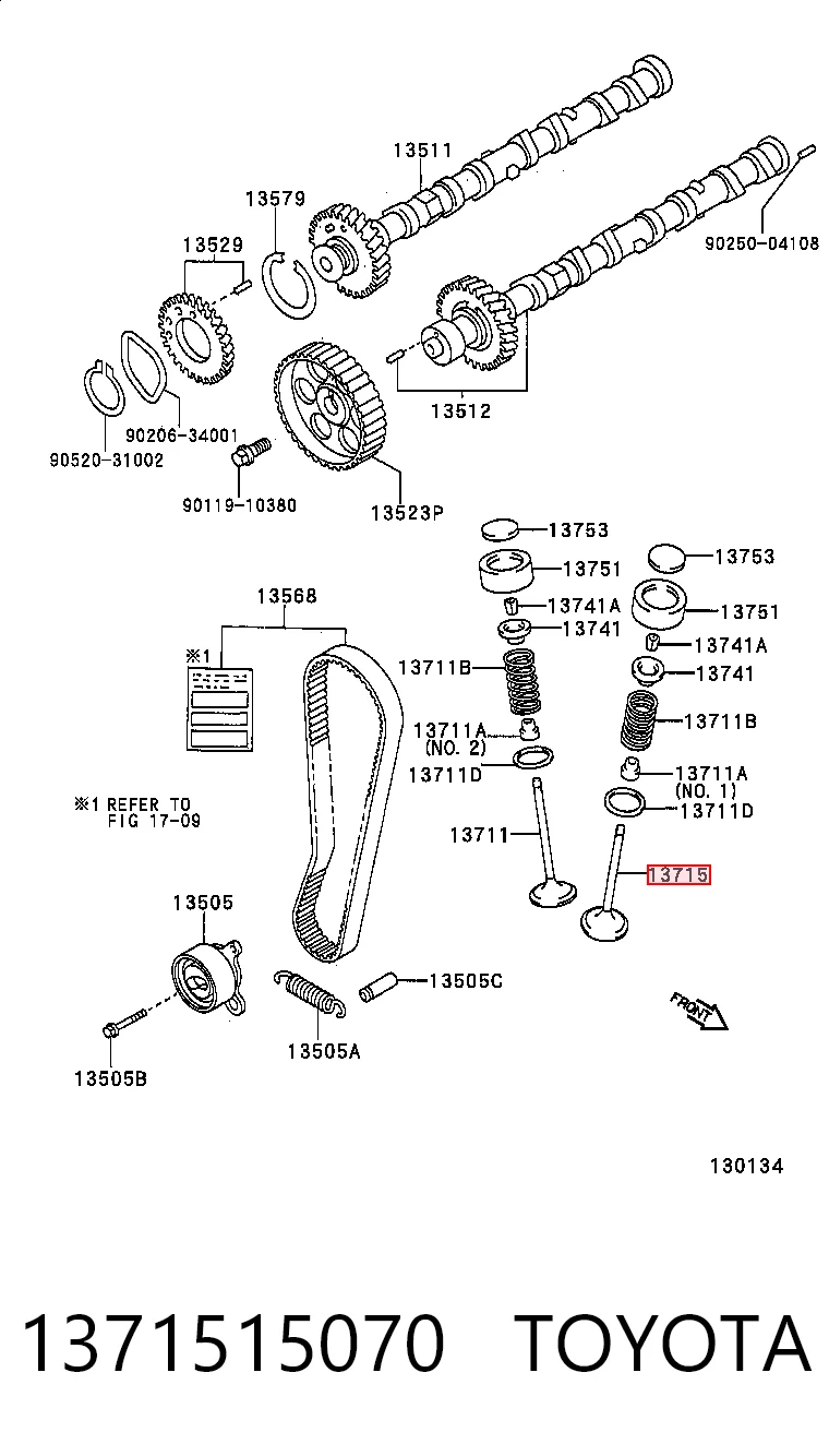 Вихлопний клапан Federal Mogul V94137 ціна, від 5.23 USD