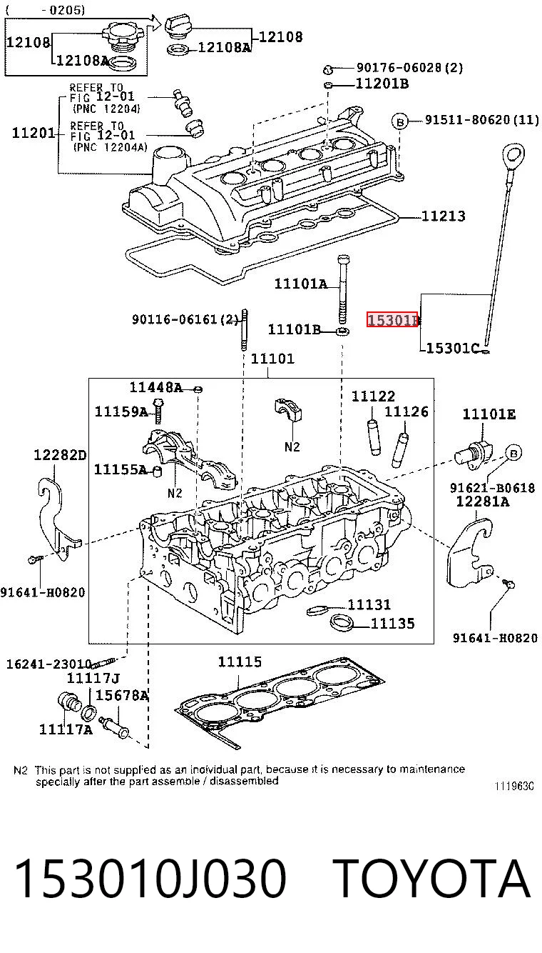 153010J030 Toyota 
