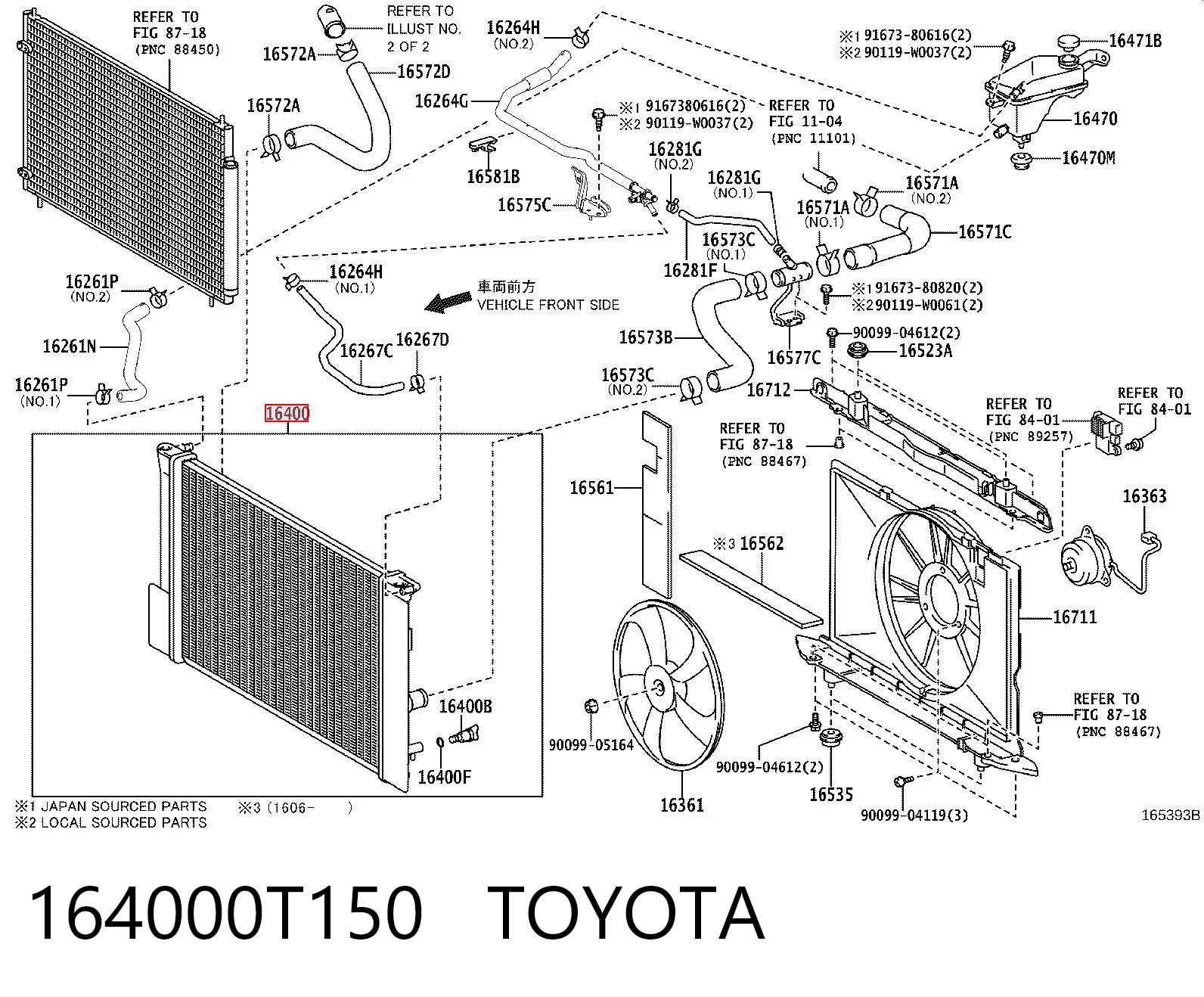 Радіатор основний TYC 13552 ціна, від 63.42 USD