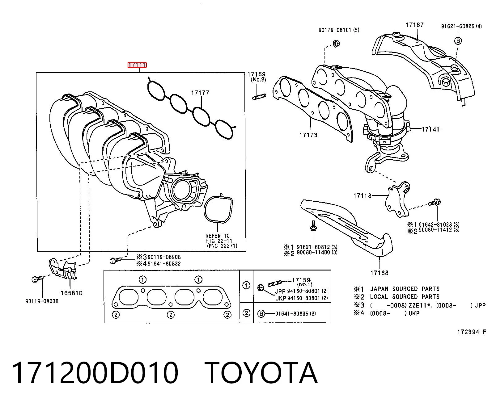 171200D010 Toyota