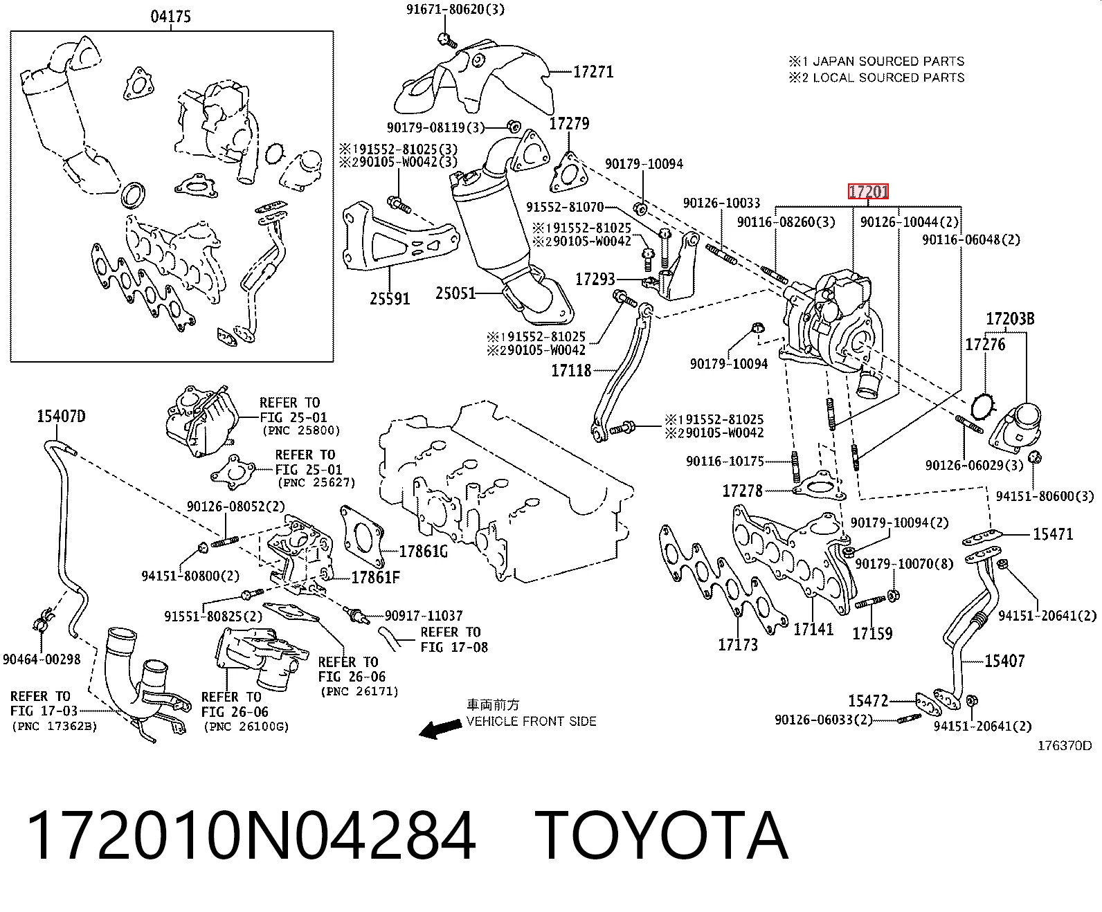 Турбонаддув на Toyota Yaris  SP90
