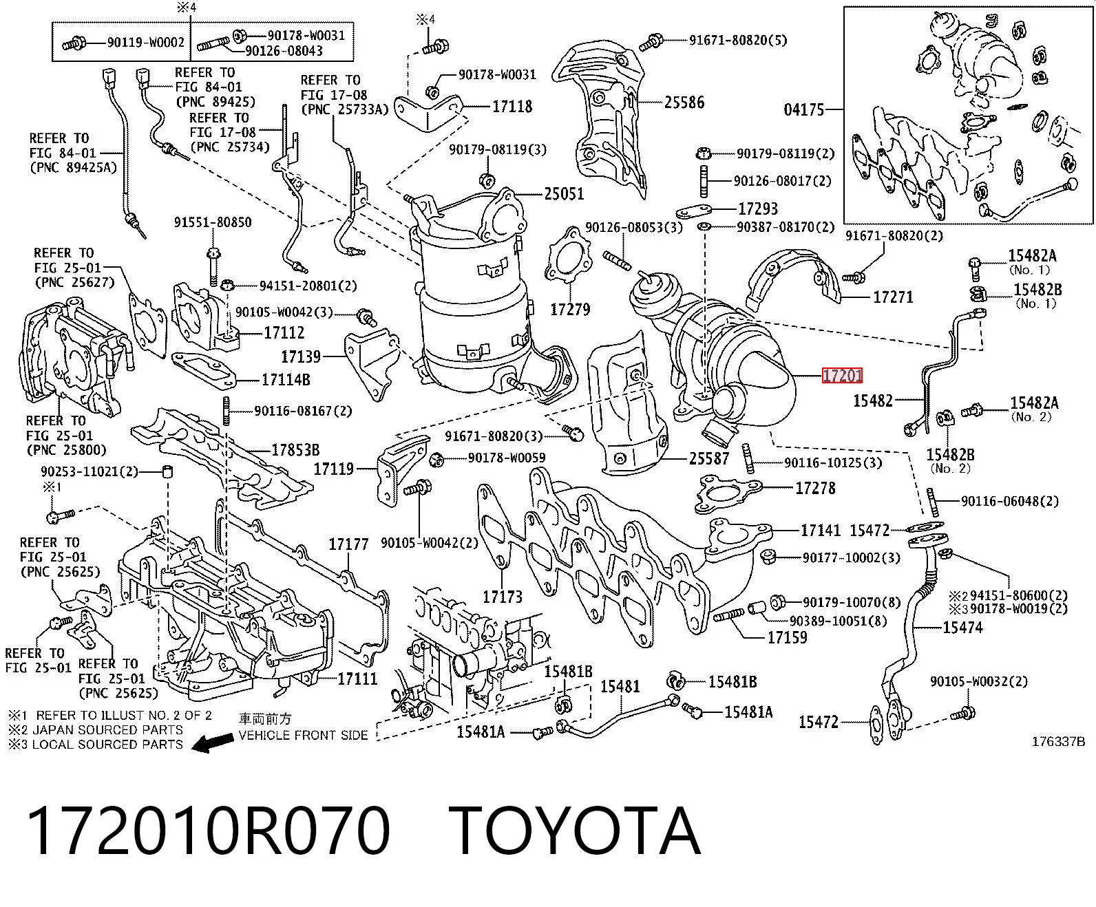 172010R070 Toyota Турбонаддув