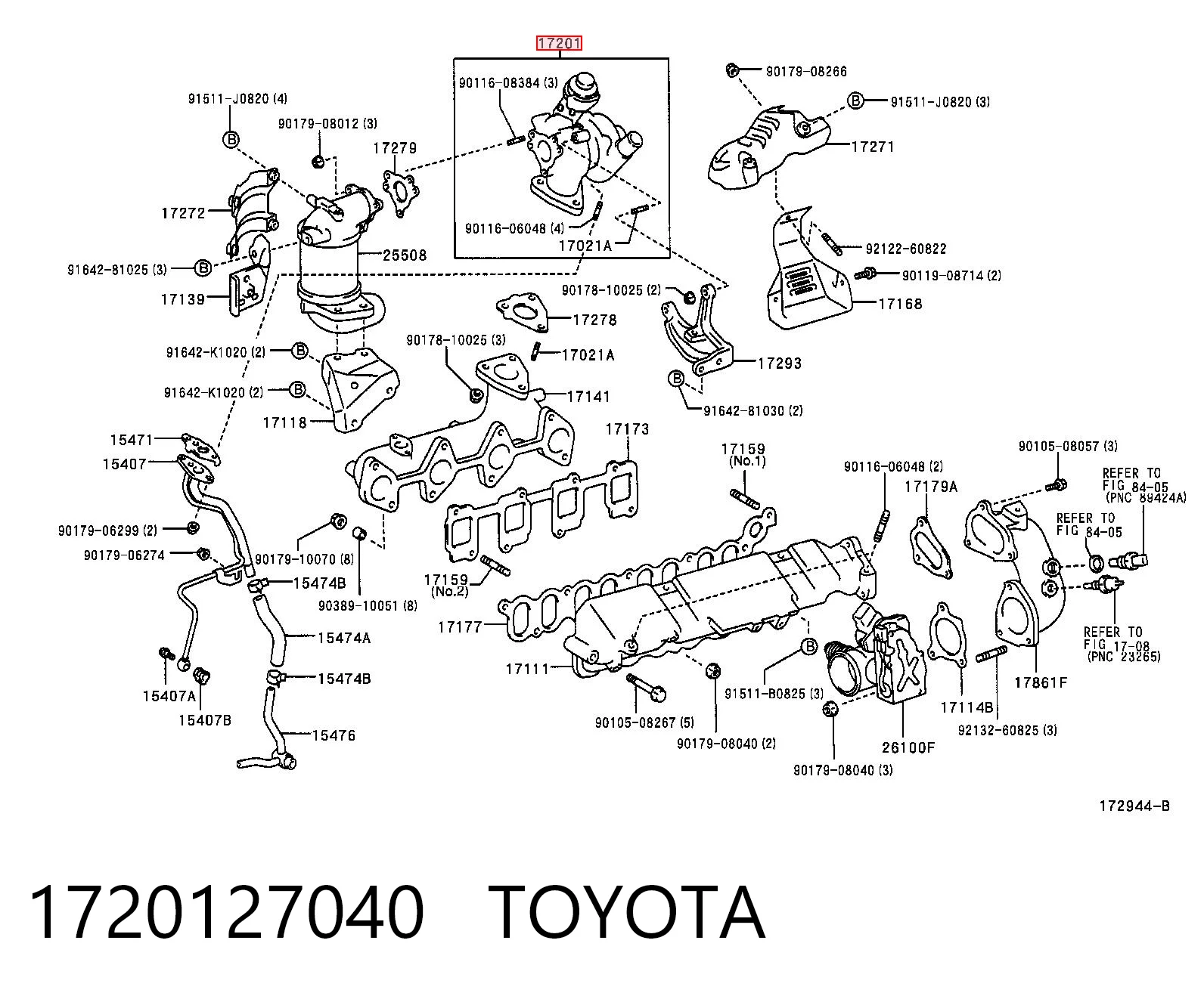 Турбонаддув на Toyota RAV4 II XA2