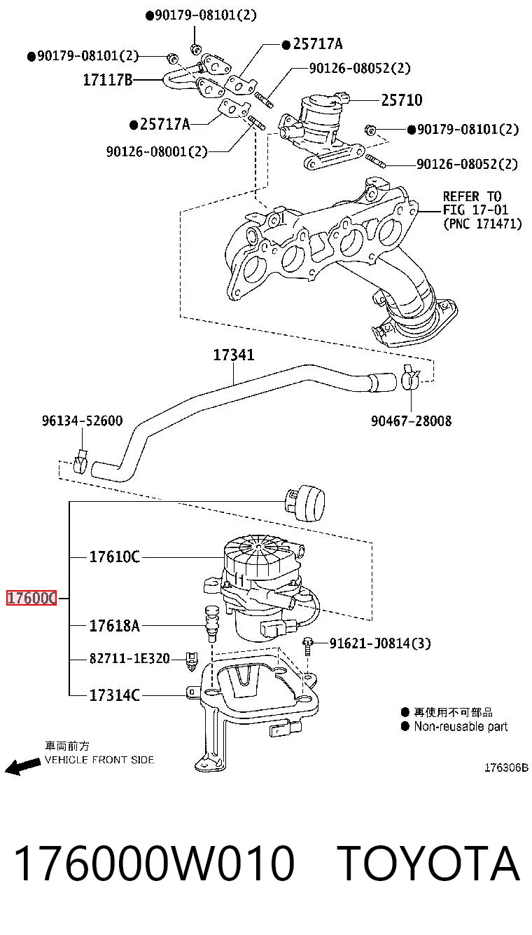 176000W010 Toyota 