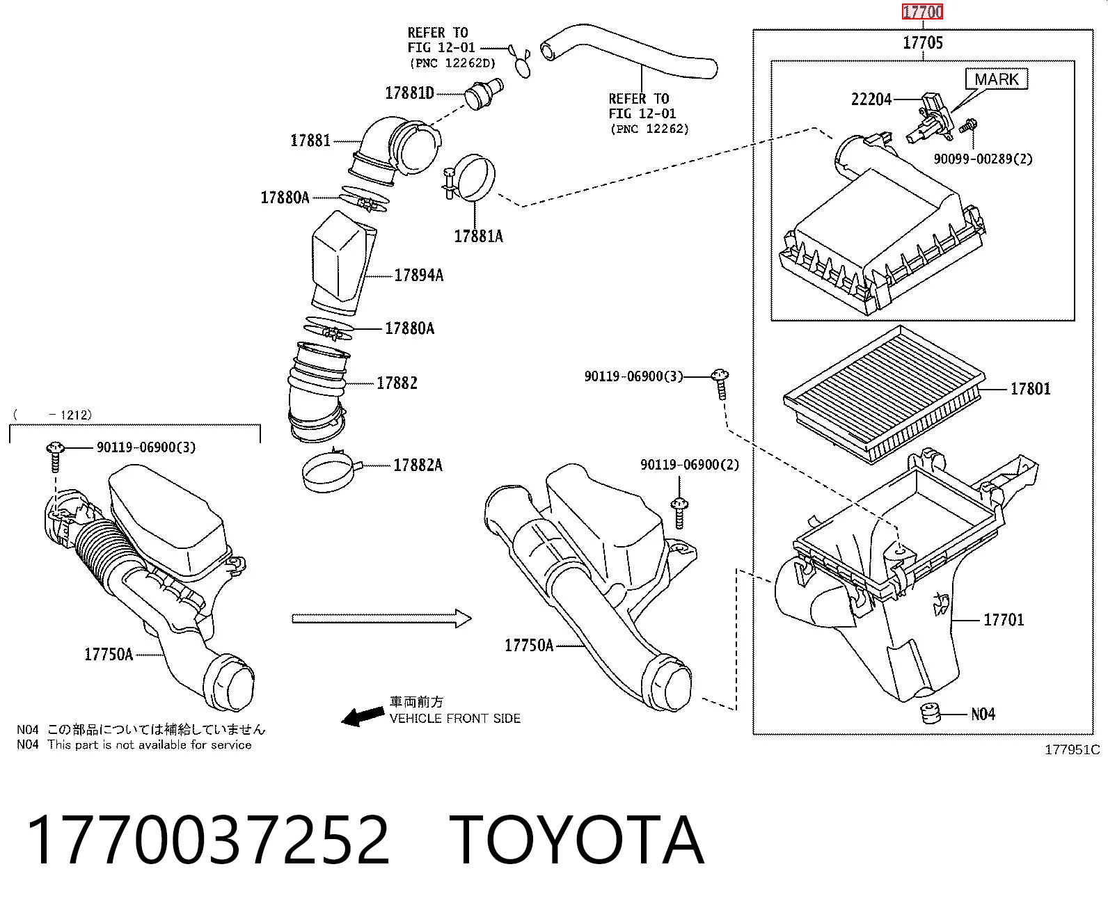 Корпус повітряного фільтра KLARKSONAS PTY00012A ціна, від 4.66 USD
