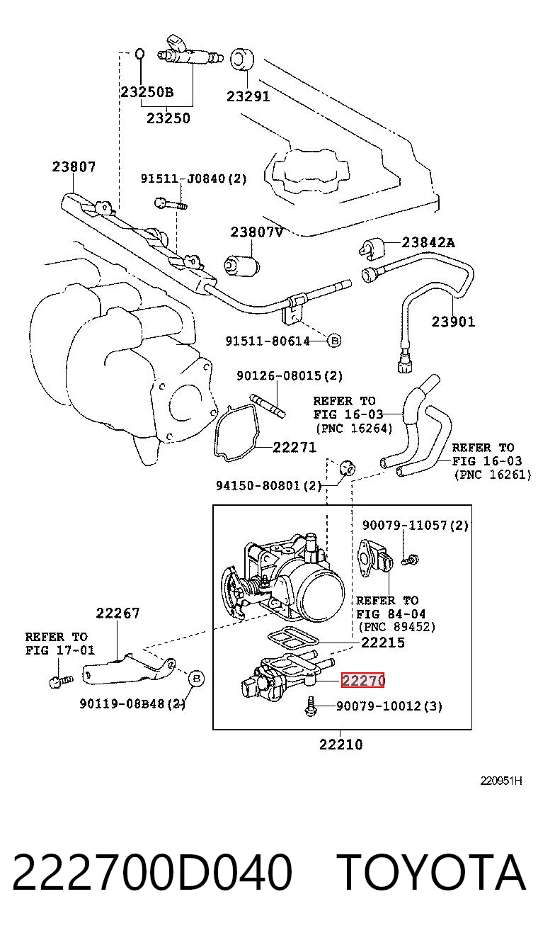 222700D040 Toyota РХХ