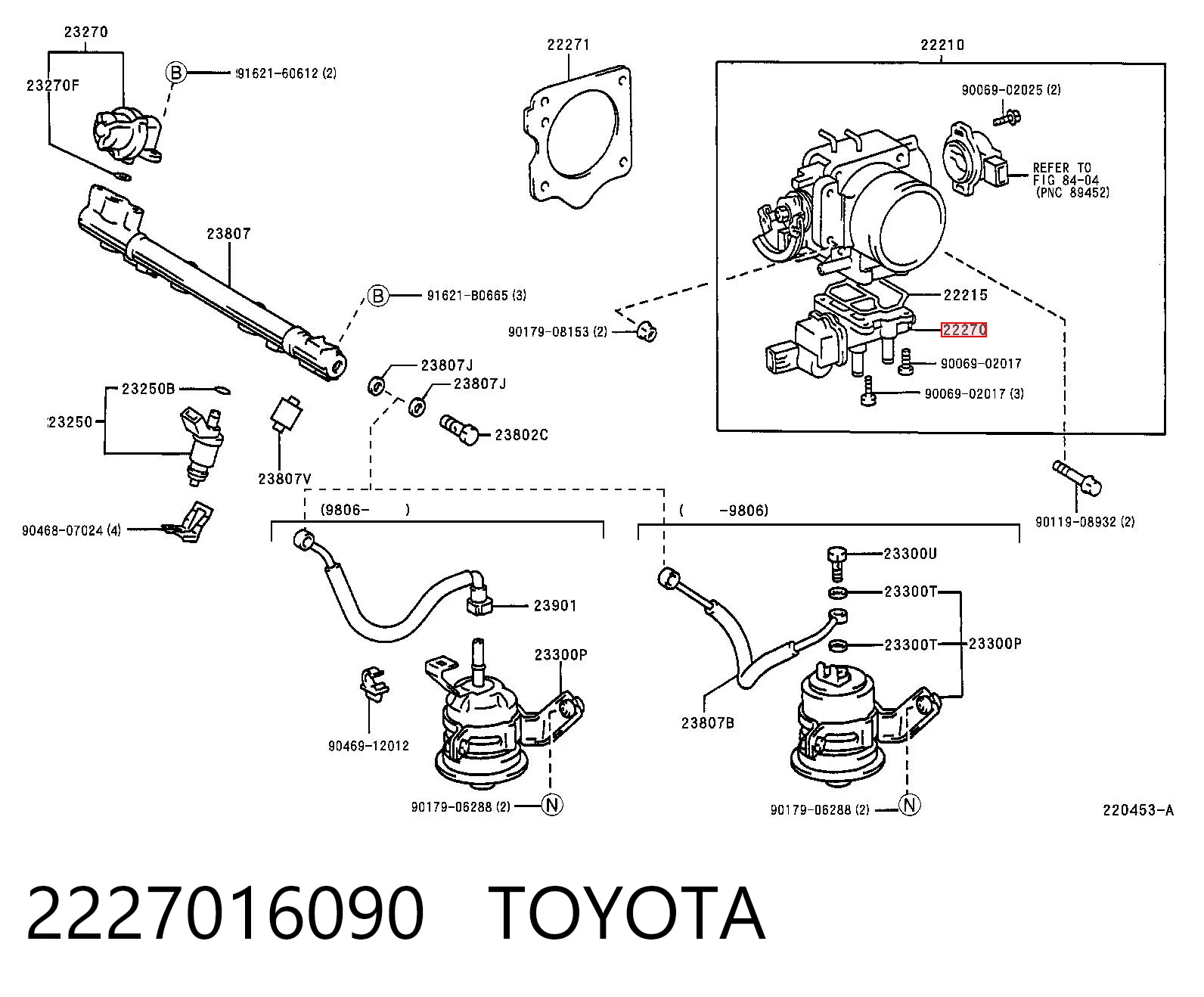 2227016090 Toyota РХХ